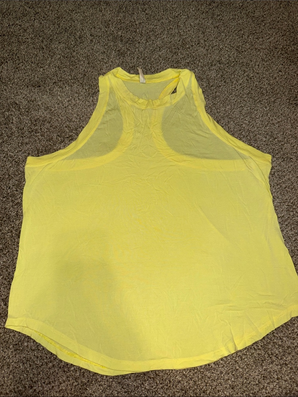 FP Movement by Free People Bright Yellow Racerback Tank
